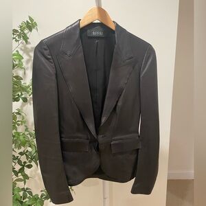 NEW GUCCI Leather Jacket